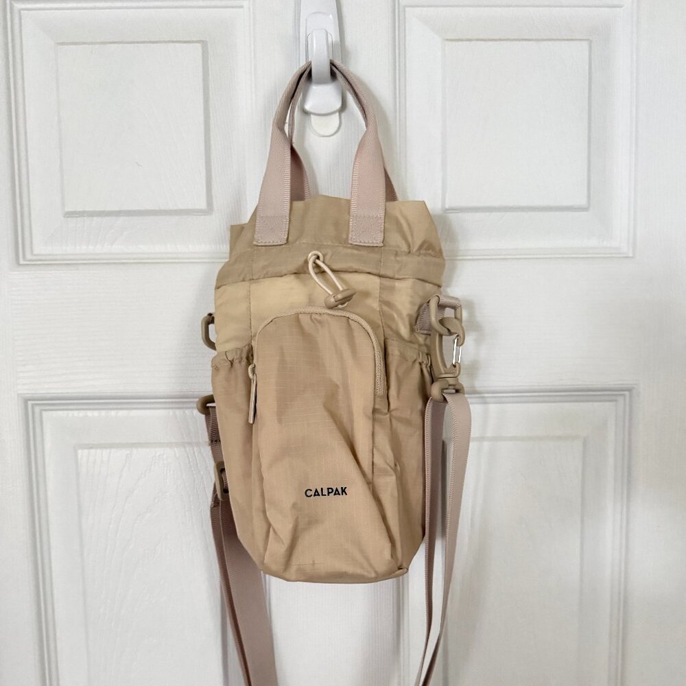 Calpak water bottle crossbody bag